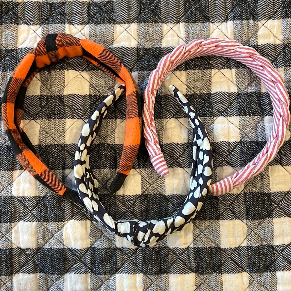 NWOT headband 3 pack